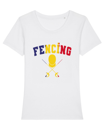Fencing Tricolor White