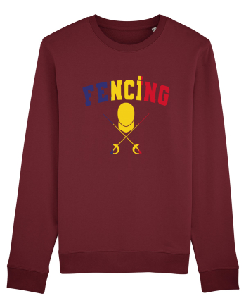 Fencing Tricolor Burgundy