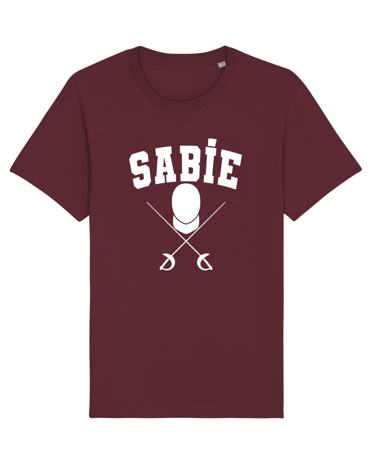 Tricou mânecă scurtă Unisex Rocker Burgundy