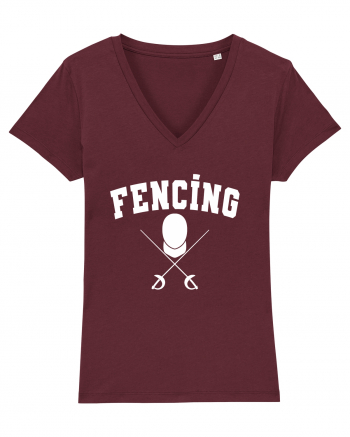 Fencing Burgundy