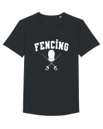 Fencing Tricou mânecă scurtă guler larg Bărbat Skater