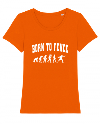 Born To Fence Bright Orange