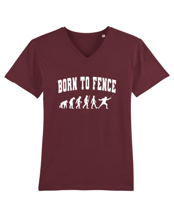 Born To Fence Burgundy