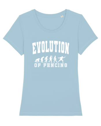 Evolution Of Fencing Sky Blue