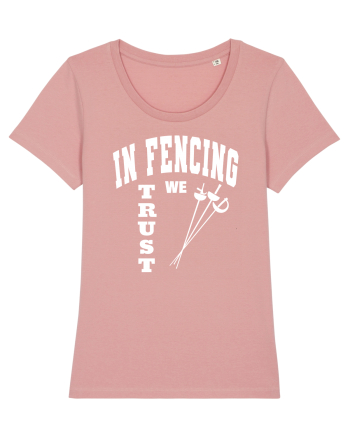 In Fencing We Trust Canyon Pink