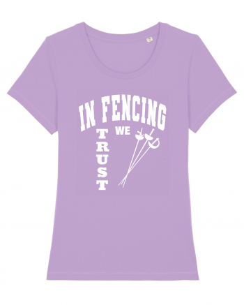 In Fencing We Trust Lavender Dawn