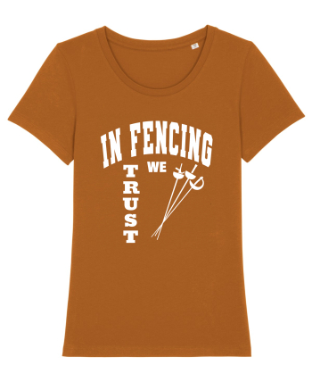 In Fencing We Trust Roasted Orange