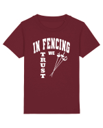 In Fencing We Trust Tricou mânecă scurtă  Copii Mini Creator