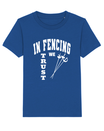 In Fencing We Trust Majorelle Blue