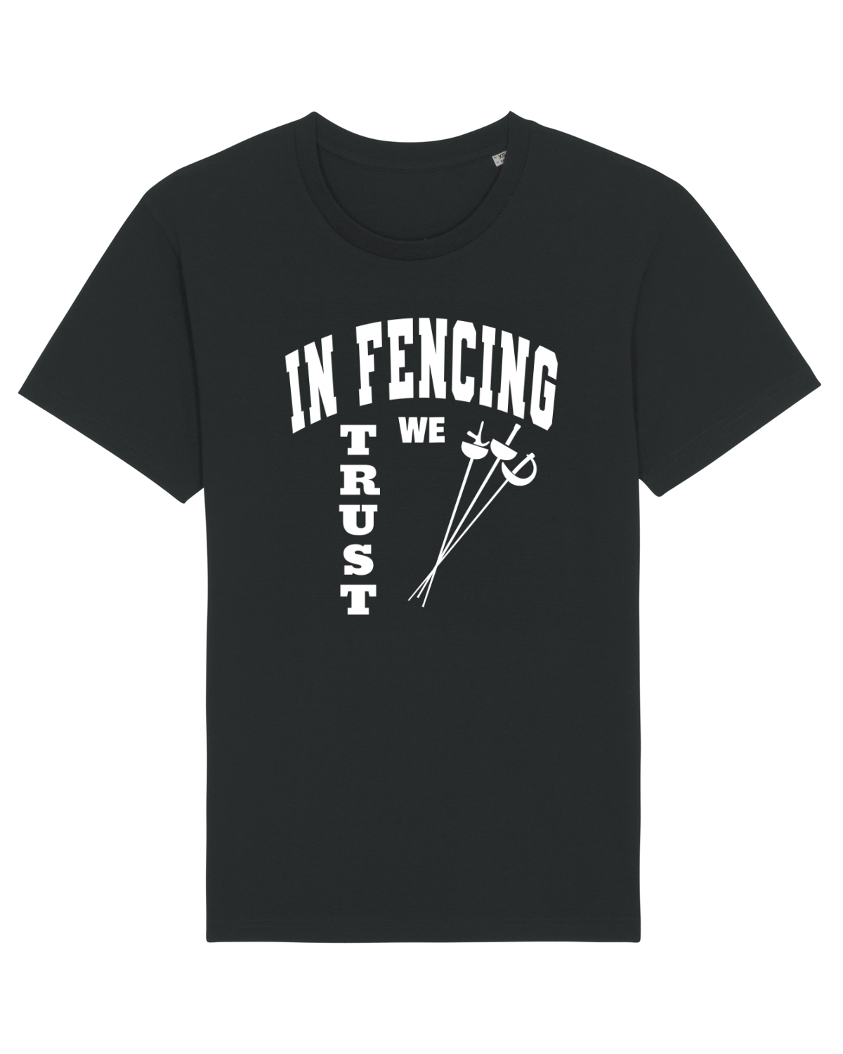 Tricou mânecă scurtă Unisex Rocker Black