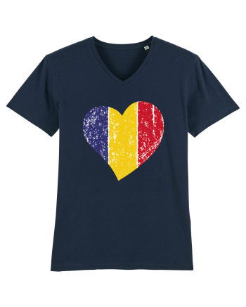 Inima Tricolor French Navy