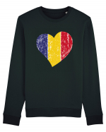 Inima Tricolor Bluză mânecă lungă Unisex Rise