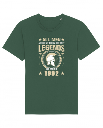 All Man Are Equal Legends Are Born In 1992 Bottle Green
