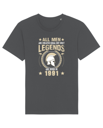 All Man Are Equal Legends Are Born In 1991 Anthracite