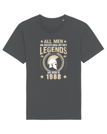 All Man Are Equal Legends Are Born In 1988 Anthracite