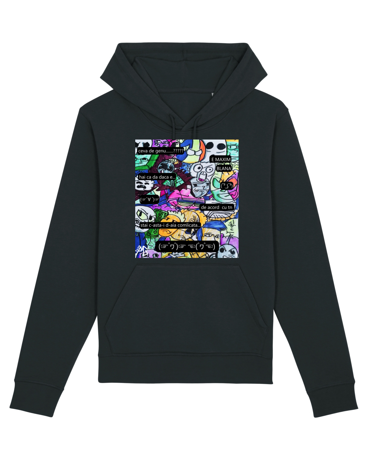 Hanorac Unisex Drummer Black
