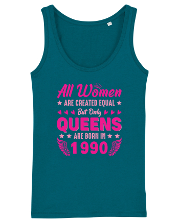 All Women Are Equal Queens Are Born In 1990 Ocean Depth