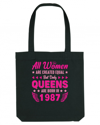 All Women Are Equal Queens Are Born In 1987 Black