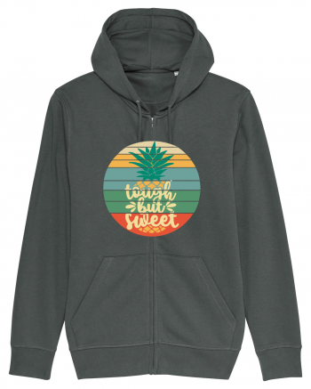 Tough But Sweet Retro Sunset Pineapple Anthracite