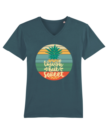 Tough But Sweet Retro Sunset Pineapple Stargazer