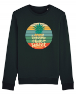 Tough But Sweet Retro Sunset Pineapple Bluză mânecă lungă Unisex Rise