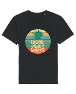 Tough But Sweet Retro Sunset Pineapple Tricou mânecă scurtă Unisex Rocker