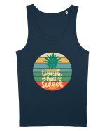 Tough But Sweet Retro Sunset Pineapple Maiou Bărbat Runs