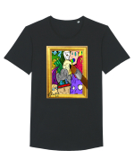 Painting Tricou mânecă scurtă guler larg Bărbat Skater