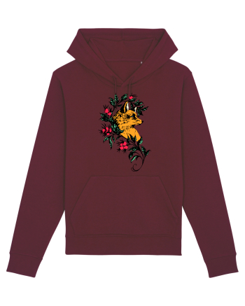 FOX drawing Burgundy