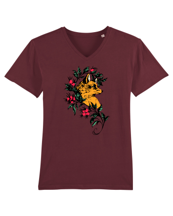 FOX drawing Burgundy