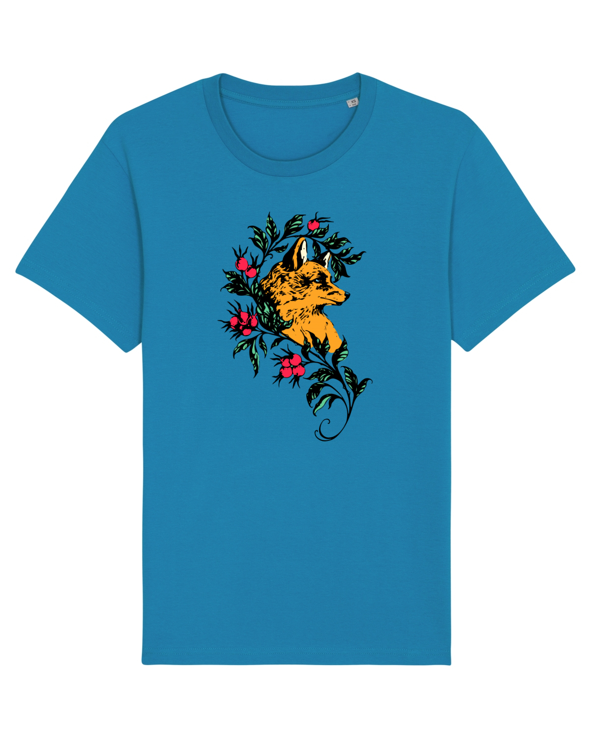 Tricou mânecă scurtă Unisex Rocker Azur