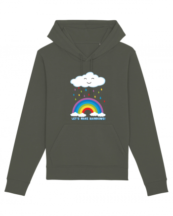 Let's make rainbows. Khaki