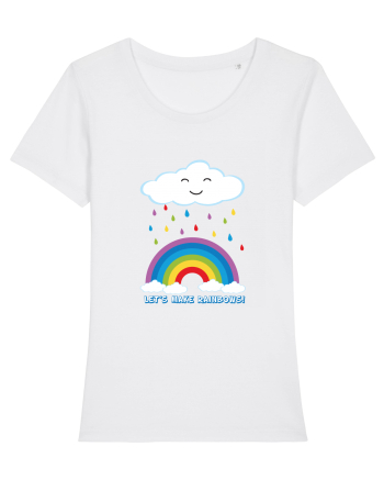 Let's make rainbows. White