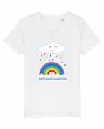 Let's make rainbows. Tricou mânecă scurtă  Copii Mini Creator