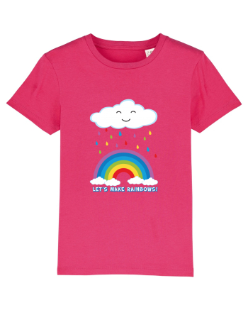 Let's make rainbows. Raspberry