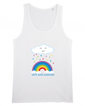 Let's make rainbows. White
