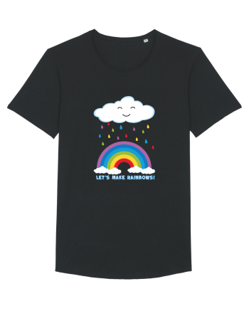 Let's make rainbows. Black