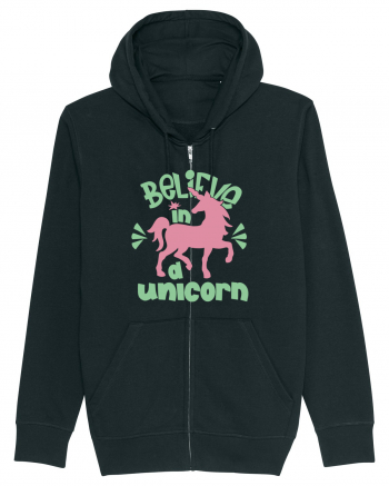 Believe In A Unicorn Black