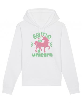 Believe In A Unicorn White