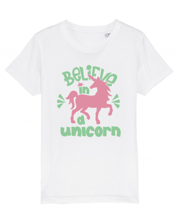 Believe In A Unicorn White