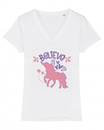 Believe In Unicorns White