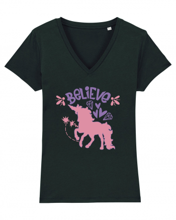 Believe In Unicorns Black