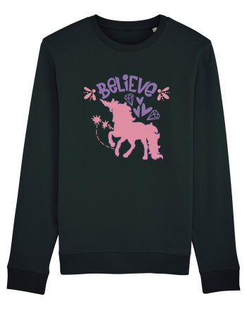 Believe In Unicorns Black