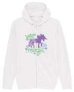 Just Magic Unicorn Hanorac cu fermoar Unisex Connector
