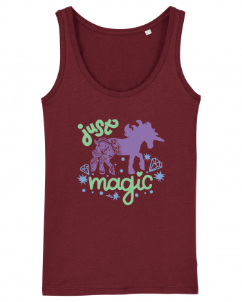 Just Magic Unicorn Burgundy