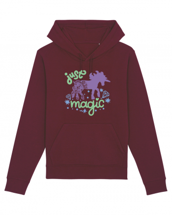 Just Magic Unicorn Burgundy