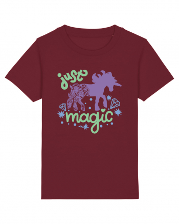 Just Magic Unicorn Burgundy