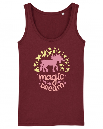 Magic Dream Unicorn Burgundy