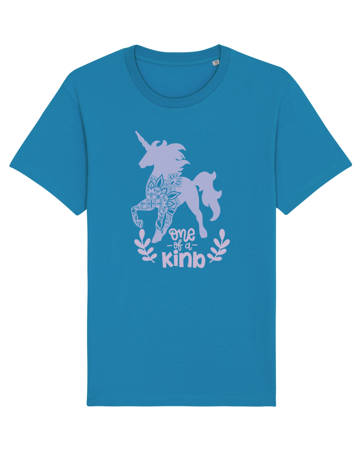 Tricou mânecă scurtă Unisex Rocker Azur