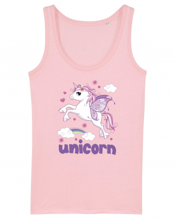 Rainbow Unicorn Cotton Pink